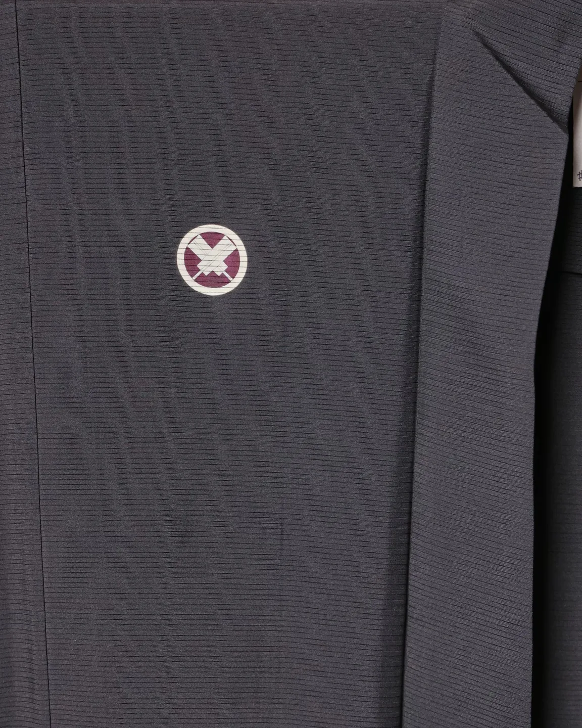 Black jacket with contrasting round crests — view 2