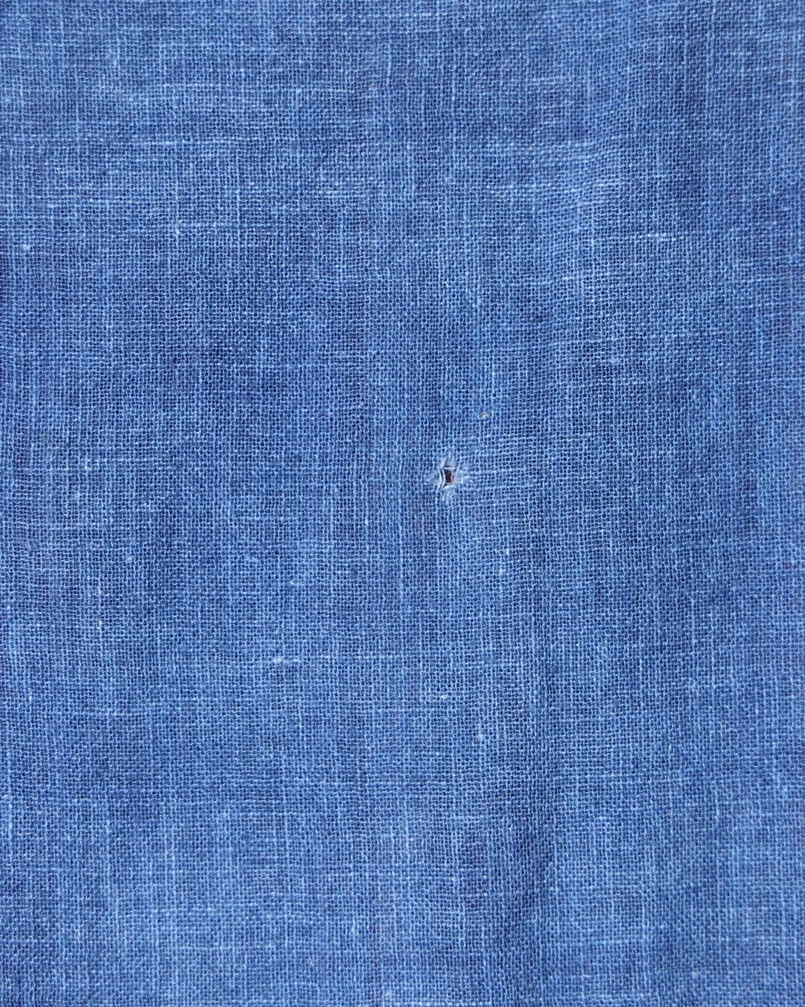 Indigo farmer’s vest with a striped interior — view 5