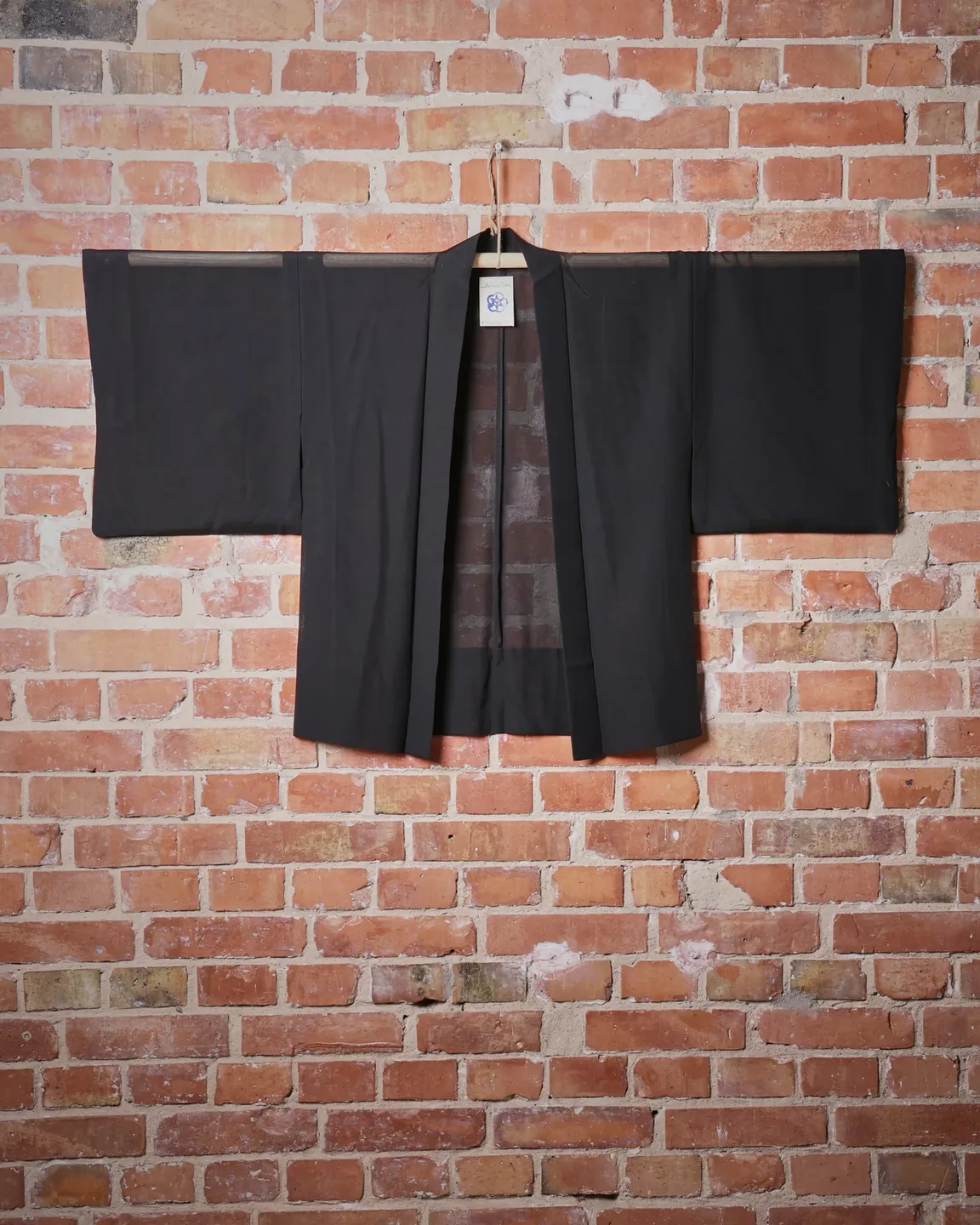 Dark semi-sheer jacket — view 1